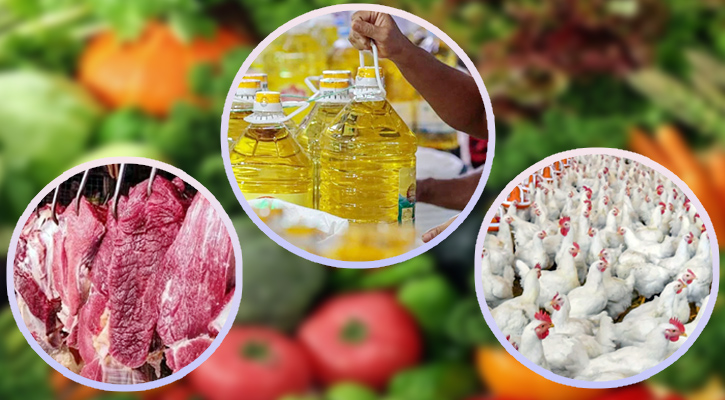 বেড়েছে মাংসের দাম, সংকট কাটেনি ভোজ্যতেলের